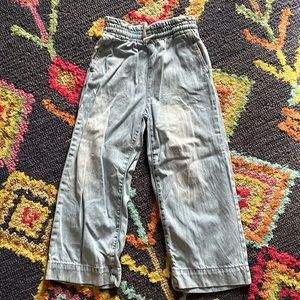Zara girls wide leg pants